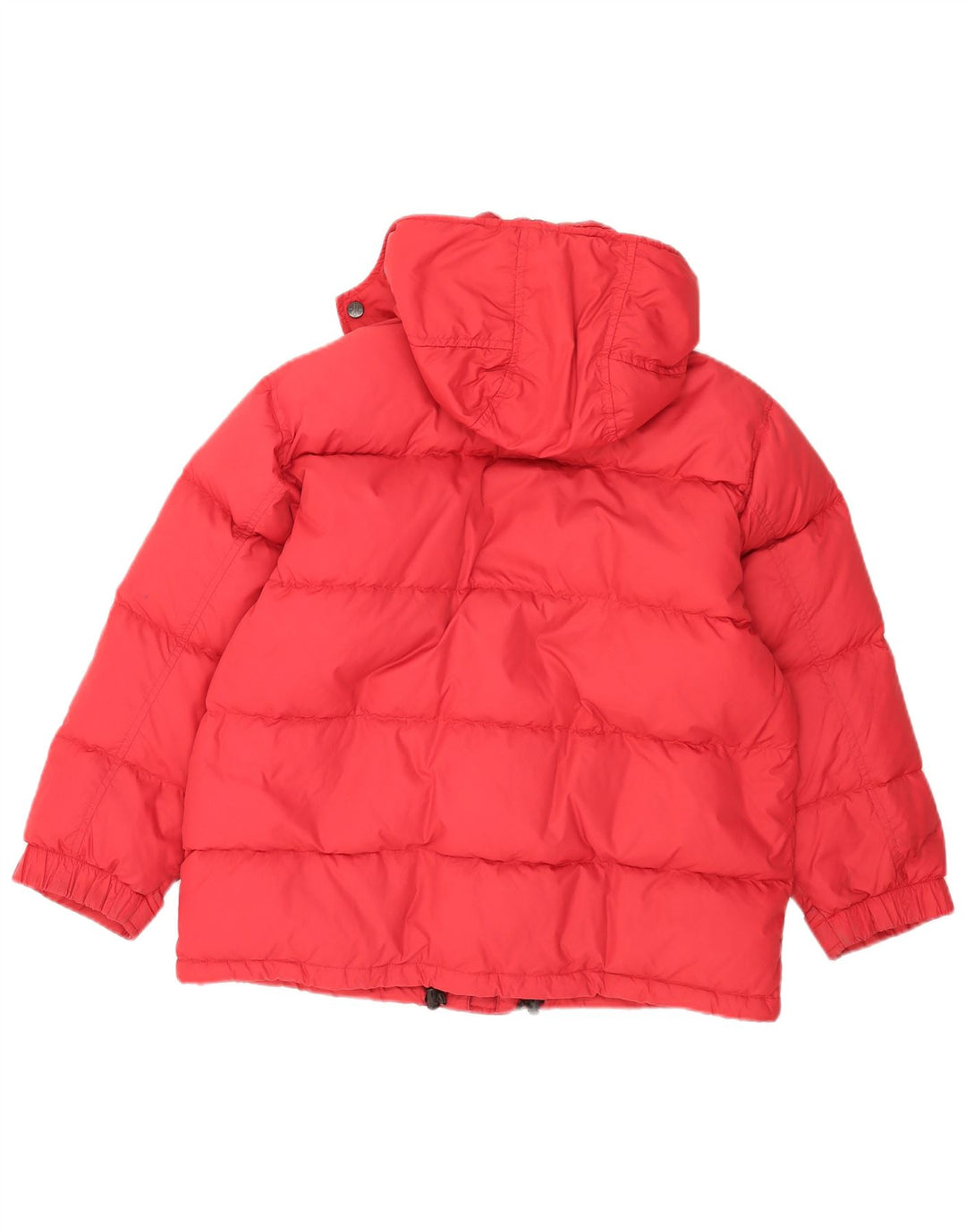 Geospirit Womens Hooded Padded Jacket EU 42 Large Red Polyamide
