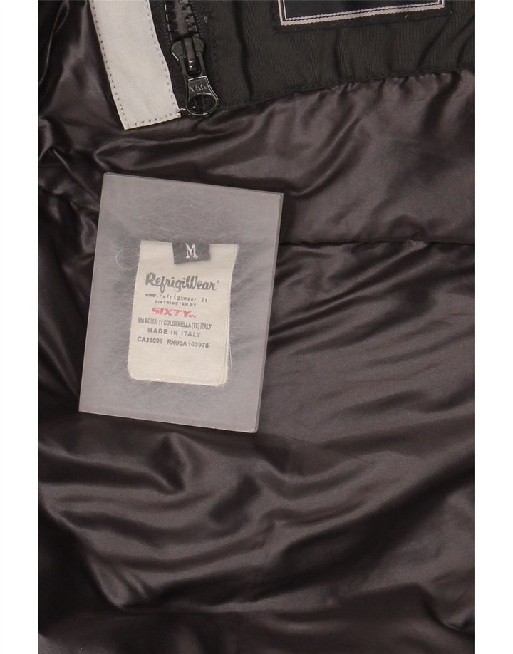 Refrigiwear Womens Padded Jacket UK 12 Medium Black Polyamide
