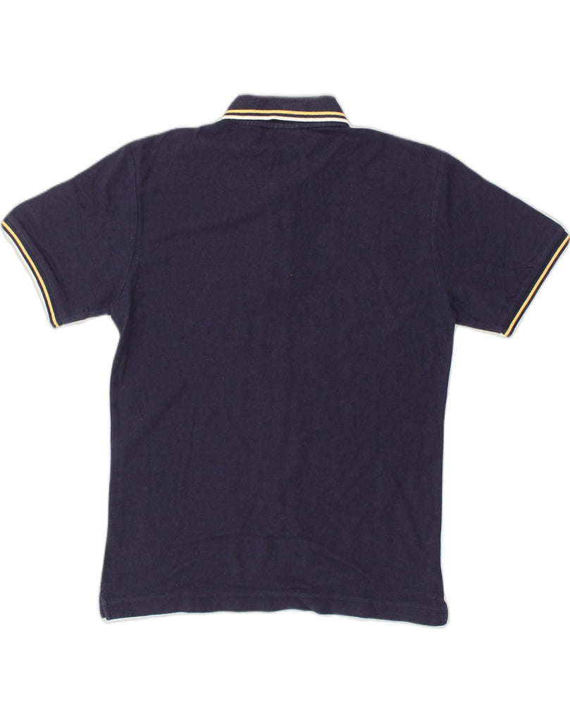 FILA Mens Polo Shirt Small Navy Blue Cotton | Vintage Fila | Thrift | Second-Hand Fila | Used Clothing | Messina Hembry 