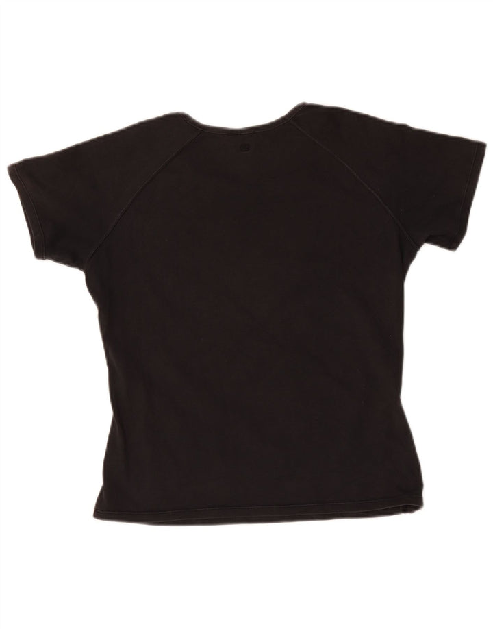 Nike Womens Graphic T-Shirt Top UK 14/16 Large Black