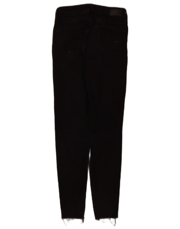 Zara Womens Skinny Jeans EU 34 2XS W24 L26 Black