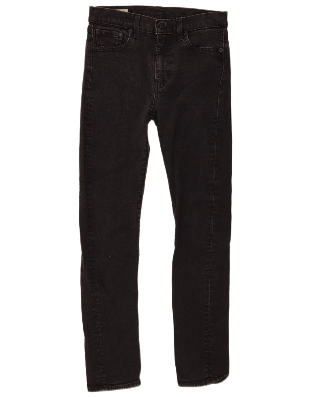 Levi's Mens Slim Jeans W30 L29 Black Cotton