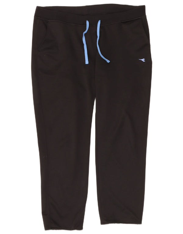 Diadora Mens Tracksuit Trousers XL Black Polyester