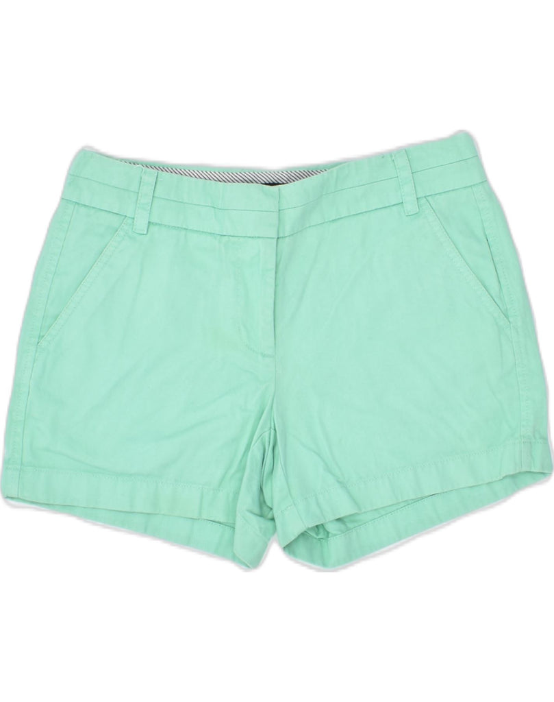 J. CREW Womens Chino Shorts US 2 XS W30 Green Cotton | Vintage | Thrift | Second-Hand | Used Clothing | Messina Hembry 