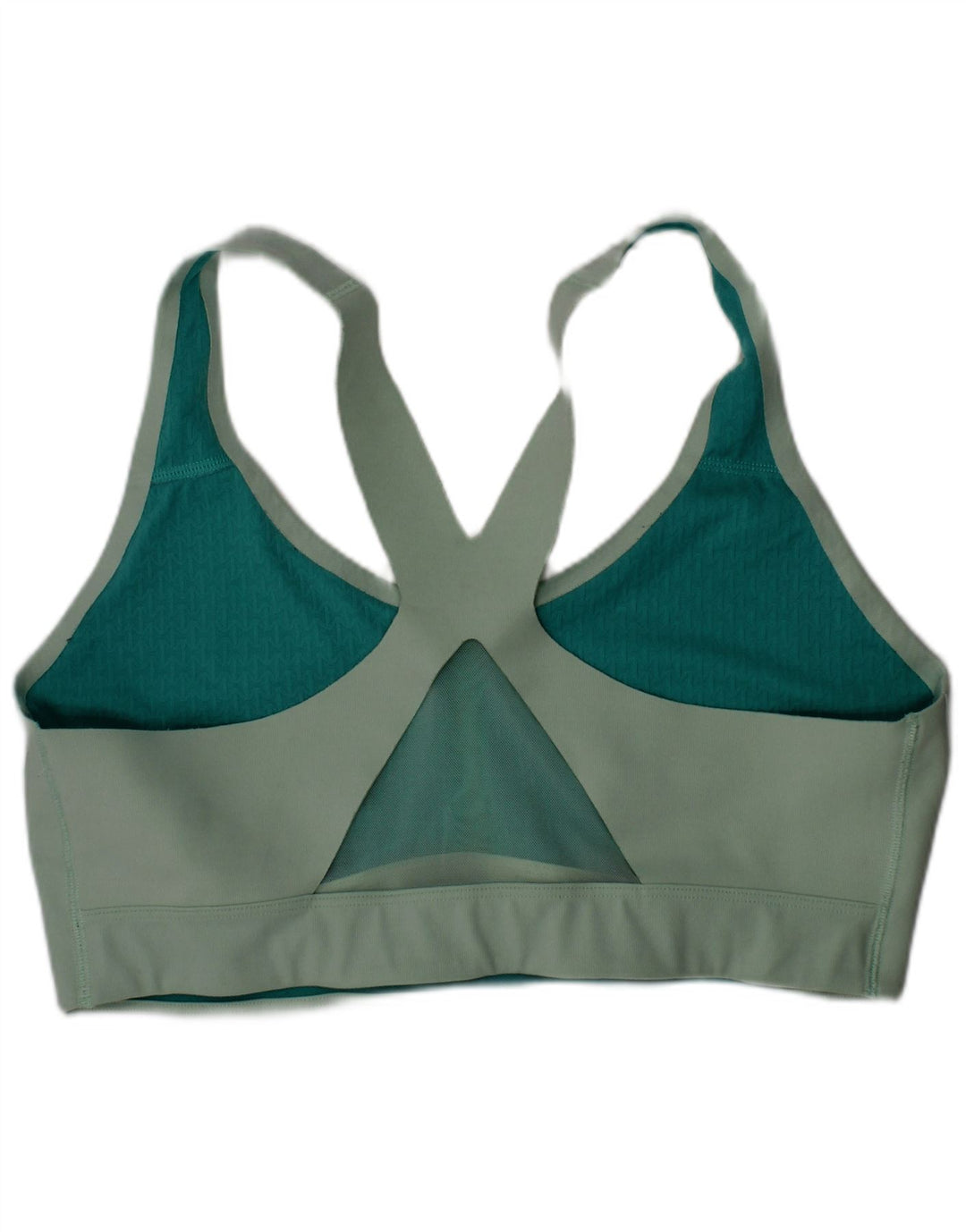 Under Armour Womens Sport Bra Top Large Green Polyamide