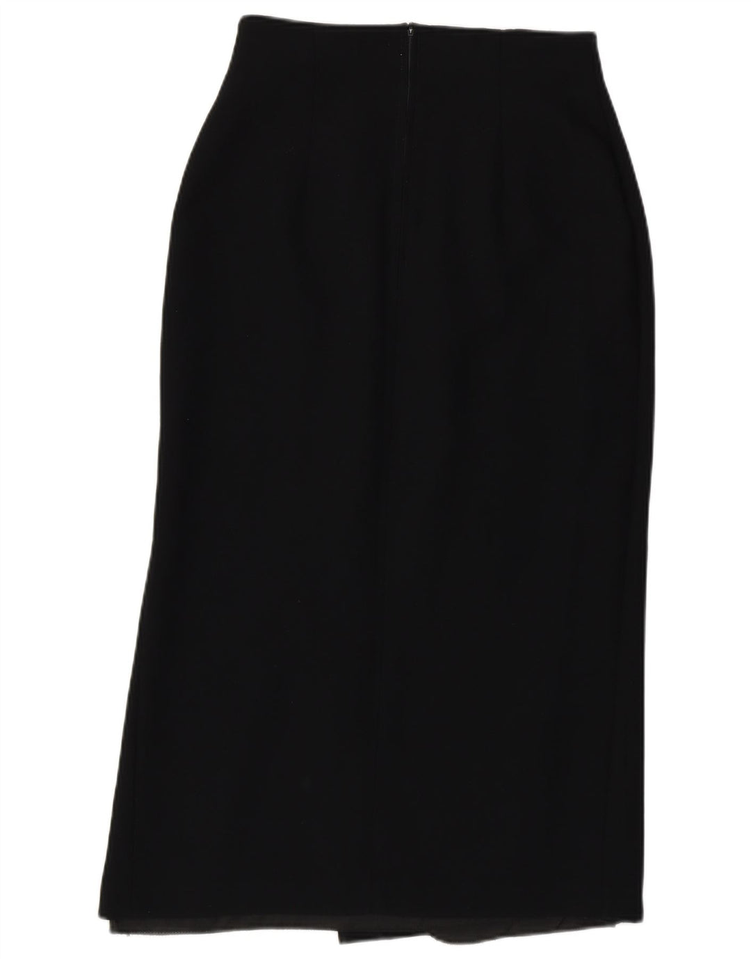 St. Bernard Womens Midi Skirt UK 12 Medium W26 Black Polyester