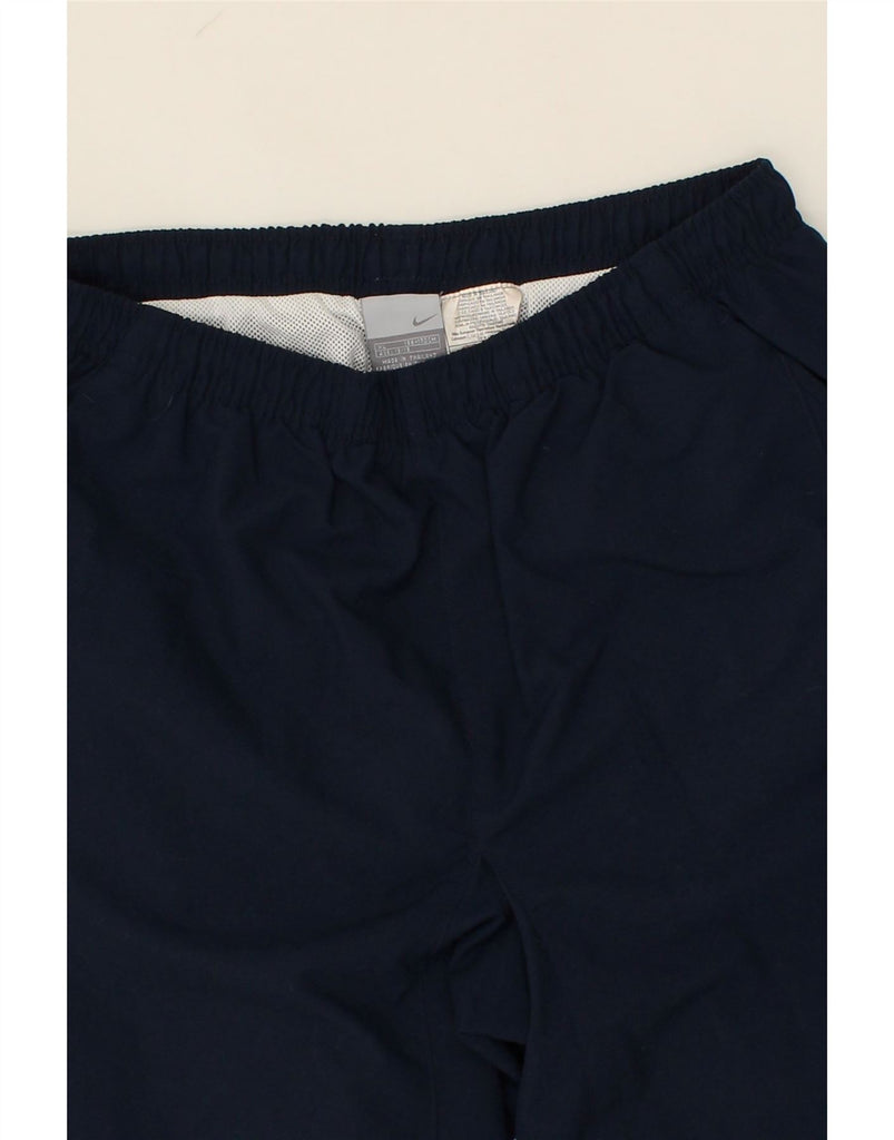 NIKE Boys Sport Shorts 13-14 Years XL Navy Blue Polyester Vintage Nike and Second-Hand Nike from Messina Hembry 