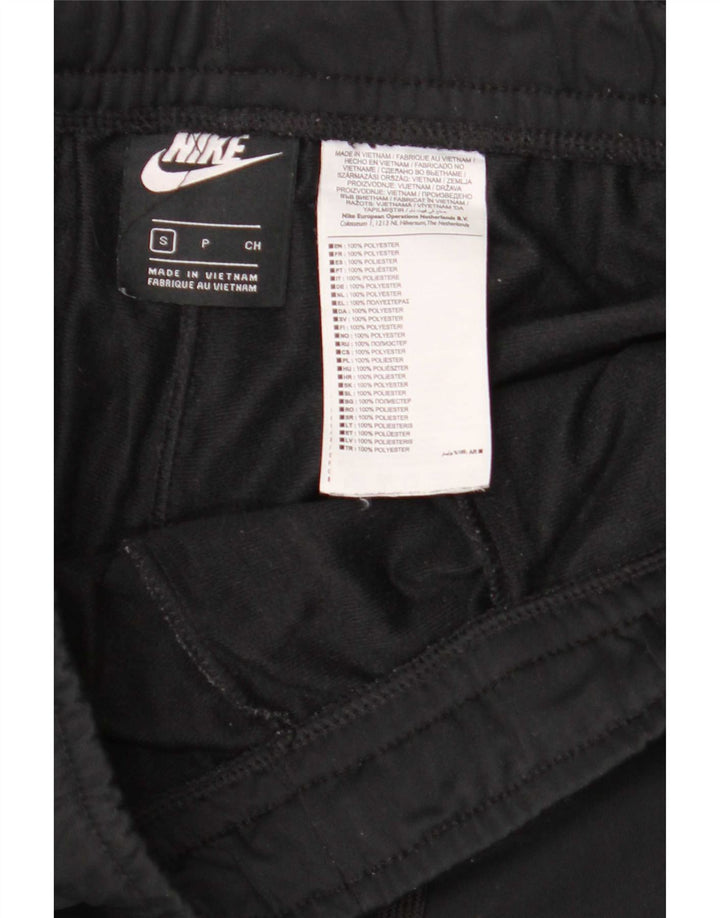 Nike Mens Tracksuit Trousers Joggers Small Black Polyester