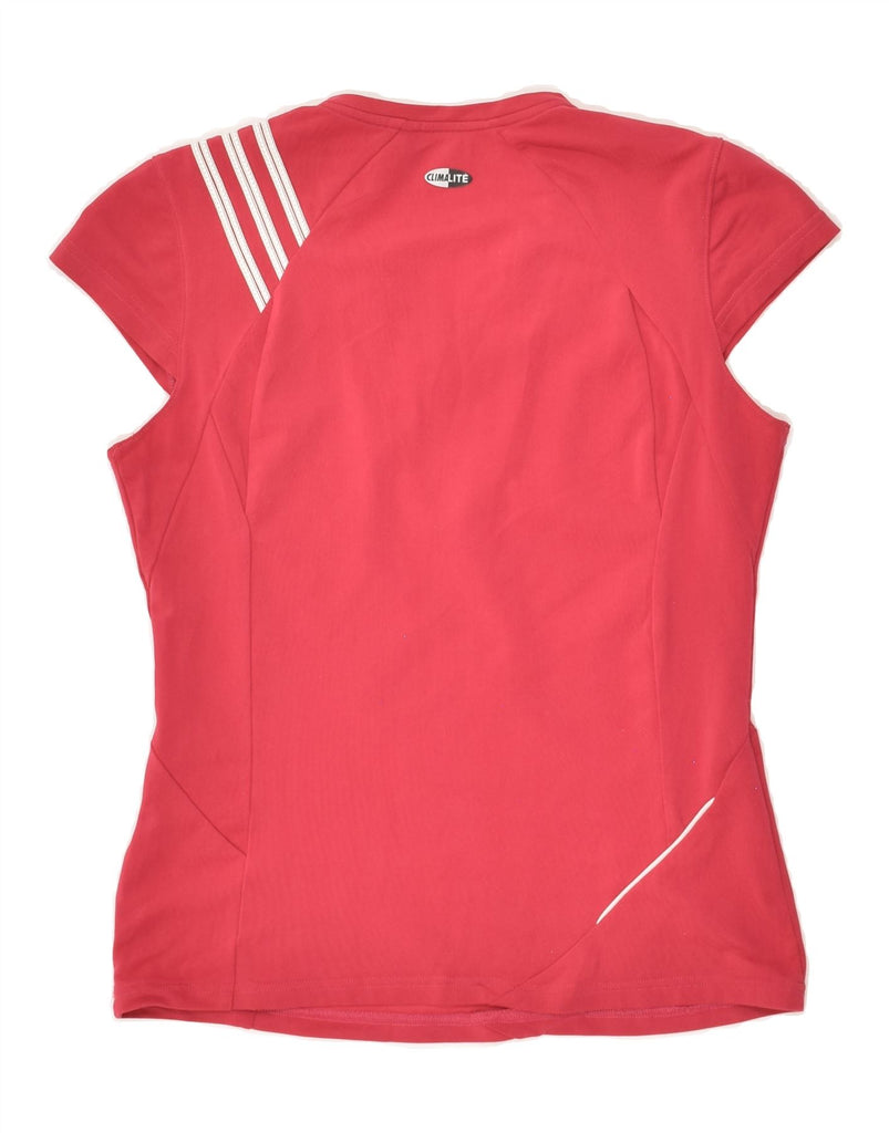 ADIDAS Womens T-Shirt Top UK 10 Small Pink Vintage Adidas and Second-Hand Adidas from Messina Hembry 