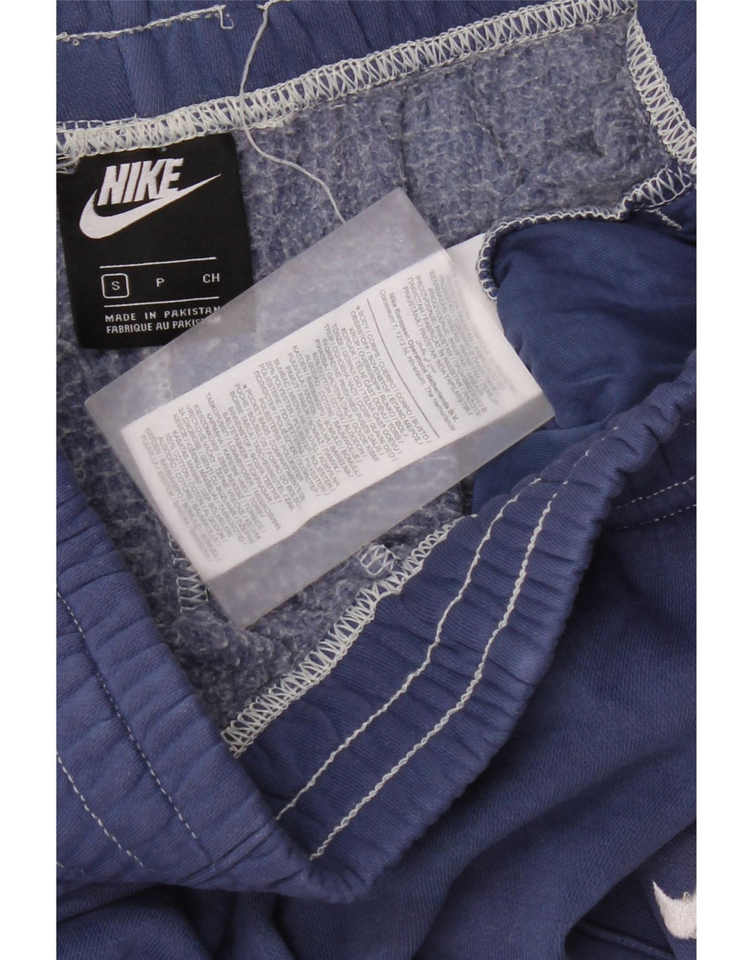 Nike Mens Tracksuit Trousers Joggers Small  Blue Cotton