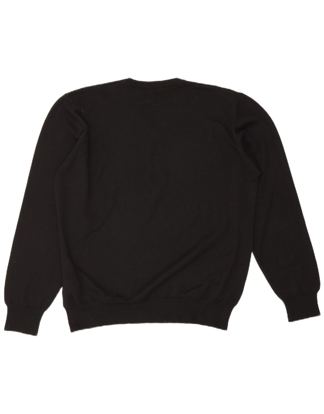 Carrera Mens V-Neck Jumper Sweater 2XL Black Wool