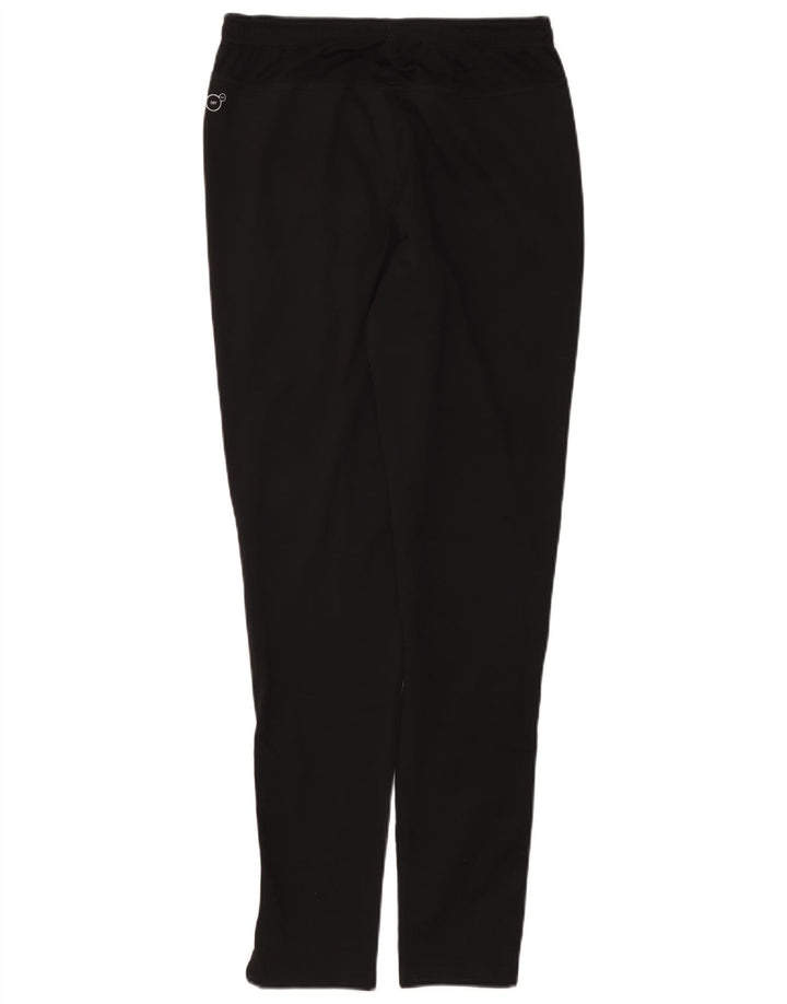 Puma Mens Graphic Tracksuit Trousers Small  Black Polyester