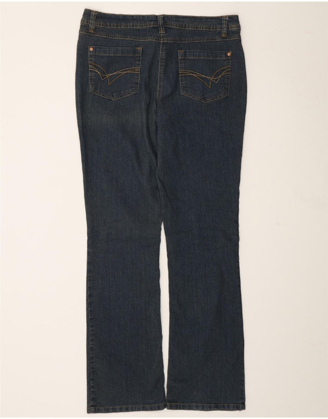 VINTAGE Womens Bootcut Jeans W32 L31 Blue Vintage Vintage and Second-Hand Vintage from Messina Hembry 