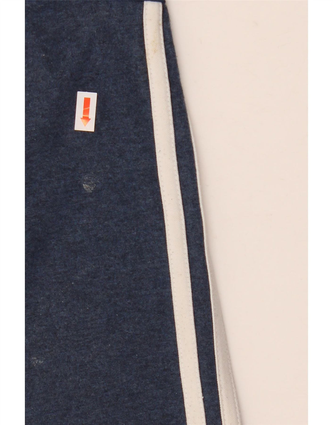 Adidas Womens Leggings UK 12/14 Medium Navy Blue Cotton