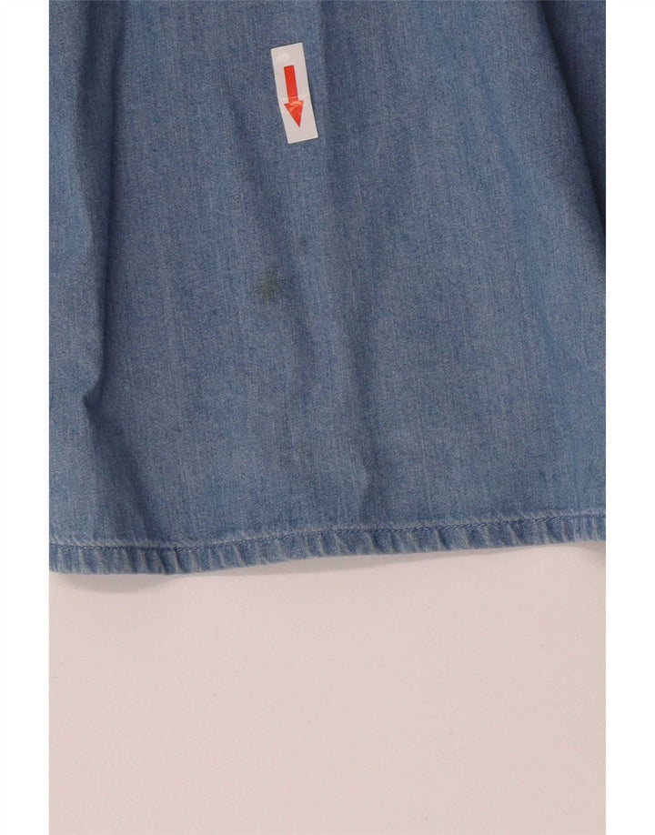 Hammerschmid Womens Shirt EU 40 Medium Blue Floral Cotton