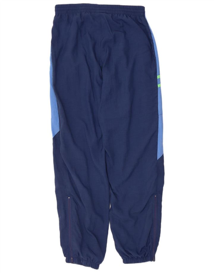 Lotto Mens Tracksuit Trousers Joggers Medium  Navy Blue Colourblock