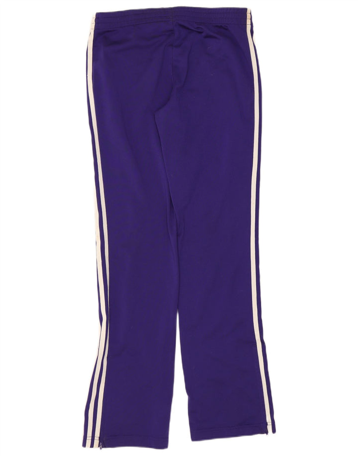 Adidas Womens Tracksuit Trousers EU 34 XS  Purple Polyester