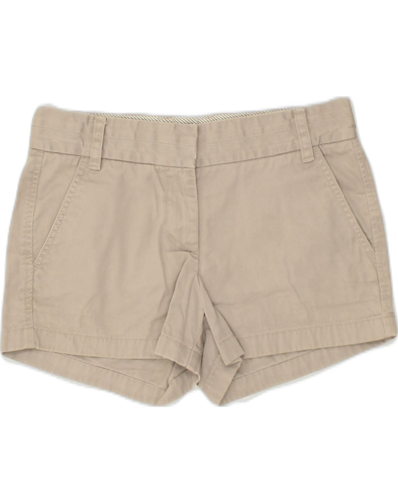 J. CREW Womens Chino Shorts US 2 XS W30 Grey Cotton | Vintage J. Crew | Thrift | Second-Hand J. Crew | Used Clothing | Messina Hembry 