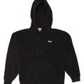 FILA Womens Hoodie Jumper UK 14 Medium Black Cotton Vintage Fila and Second-Hand Fila from Messina Hembry 