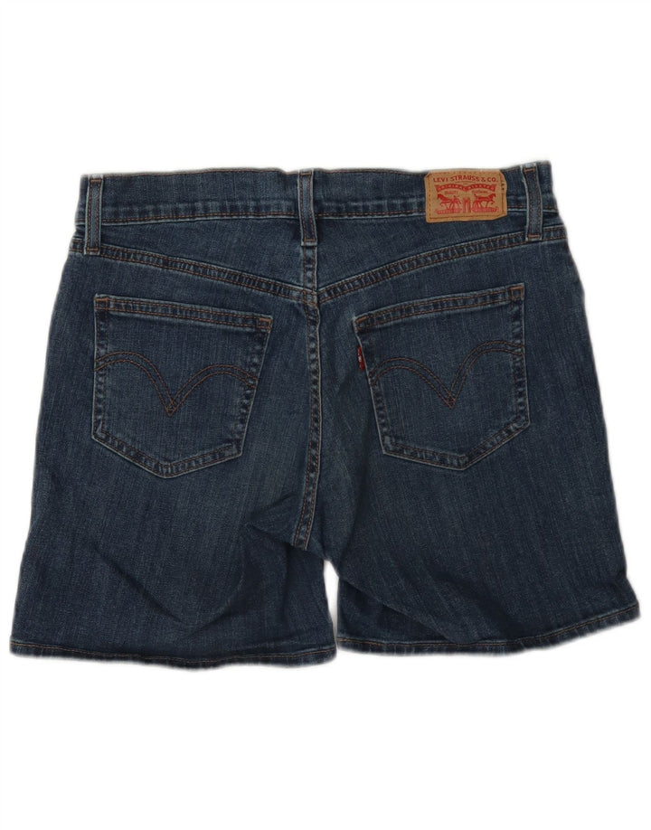 Levi's Womens Denim Shorts W28 Medium Blue Cotton