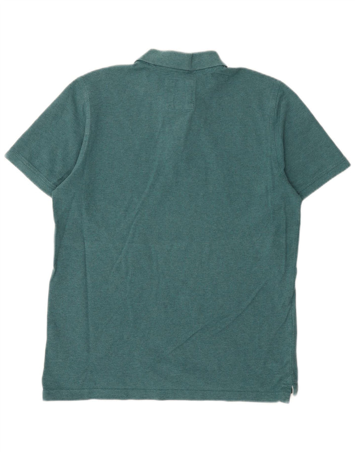 Crew Clothing Mens Polo Shirt Large Green Cotton