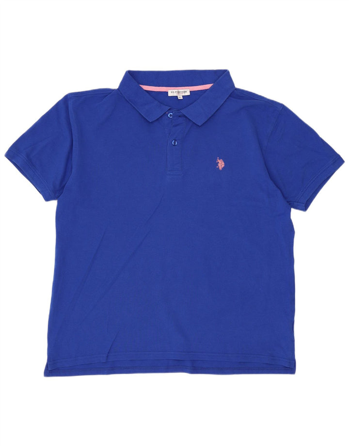 U.S. Polo Assn. Mens Shirt XL Blue Cotton