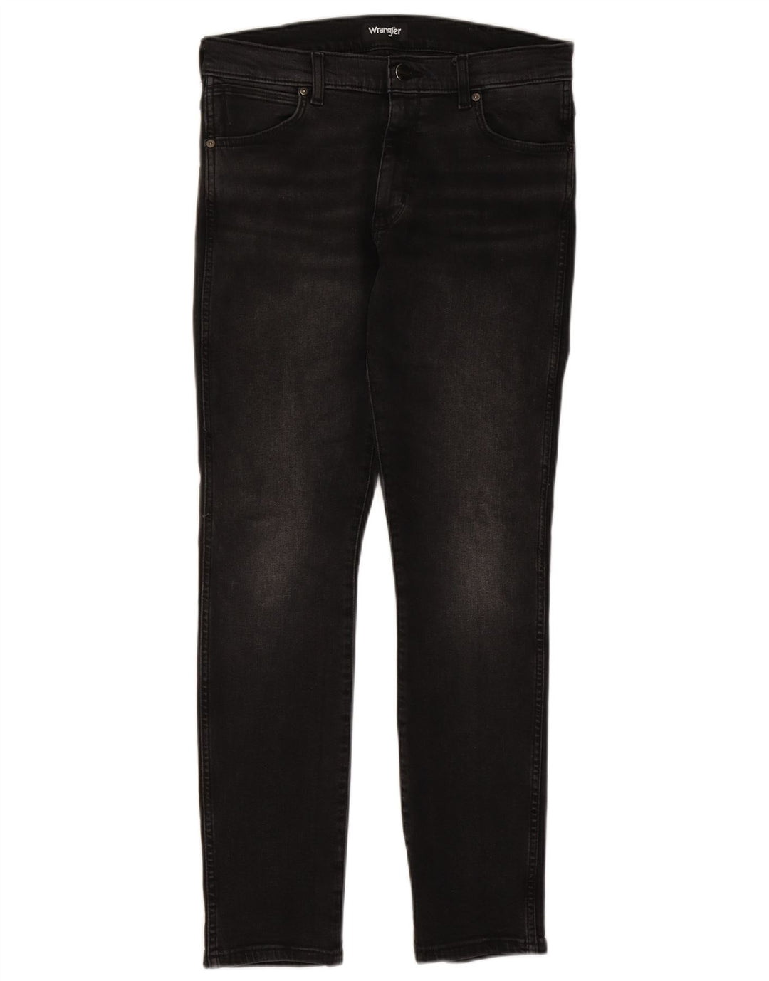 Wrangler Mens Larston Slim Jeans W32 L32 Black Cotton