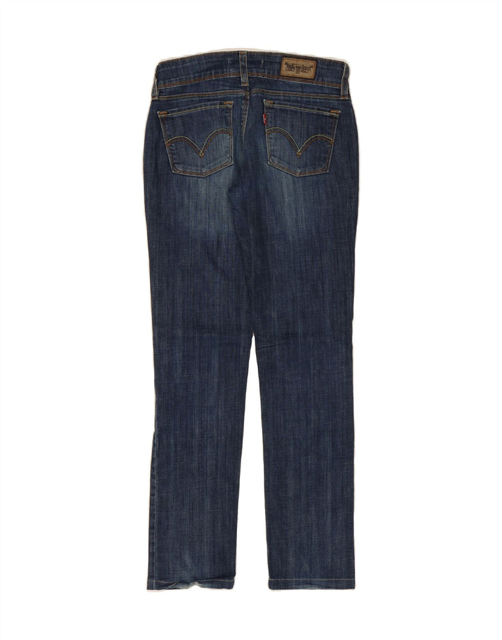 LEVI'S Womens 571 Slim Jeans W28 L29 Navy Blue Cotton Vintage Levi's and Second-Hand Levi's from Messina Hembry 