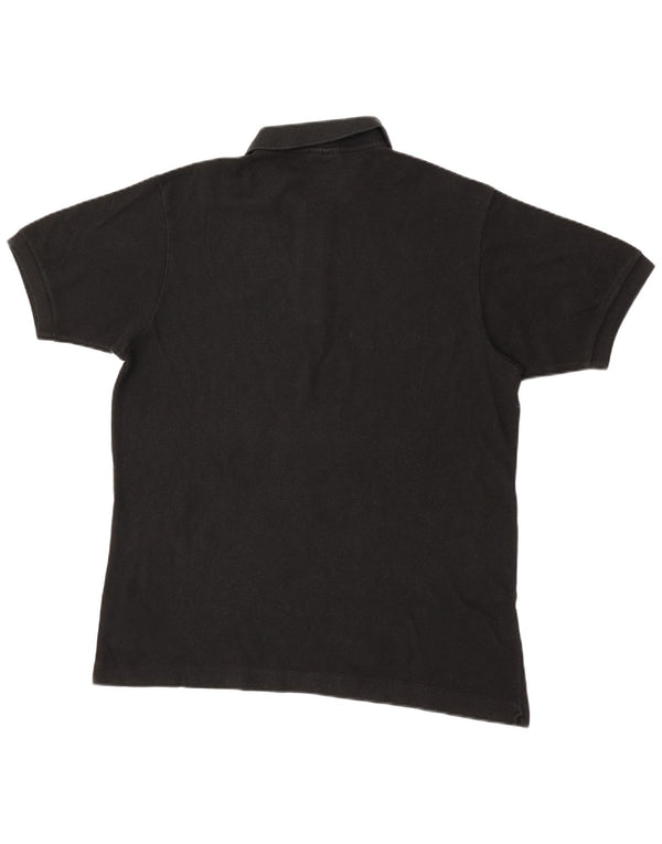Lacoste Mens Polo Shirt Size 5 Large Black Cotton