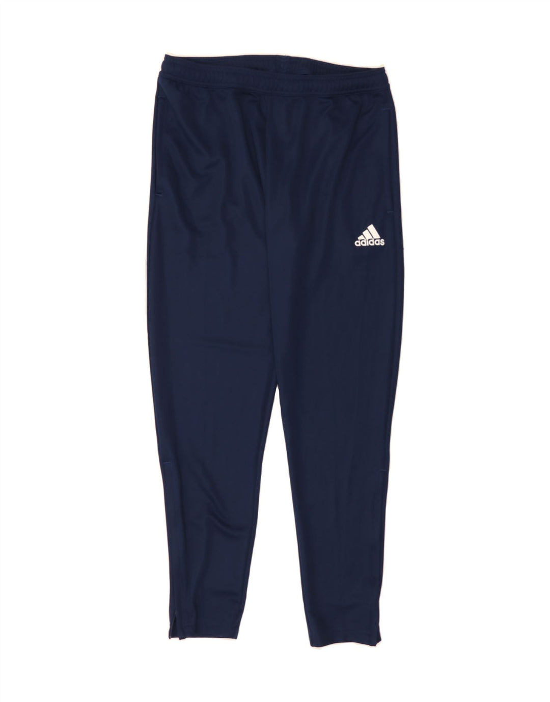 ADIDAS Mens Aeroready Tracksuit Trousers Large  Navy Blue Polyester Vintage Adidas and Second-Hand Adidas from Messina Hembry 
