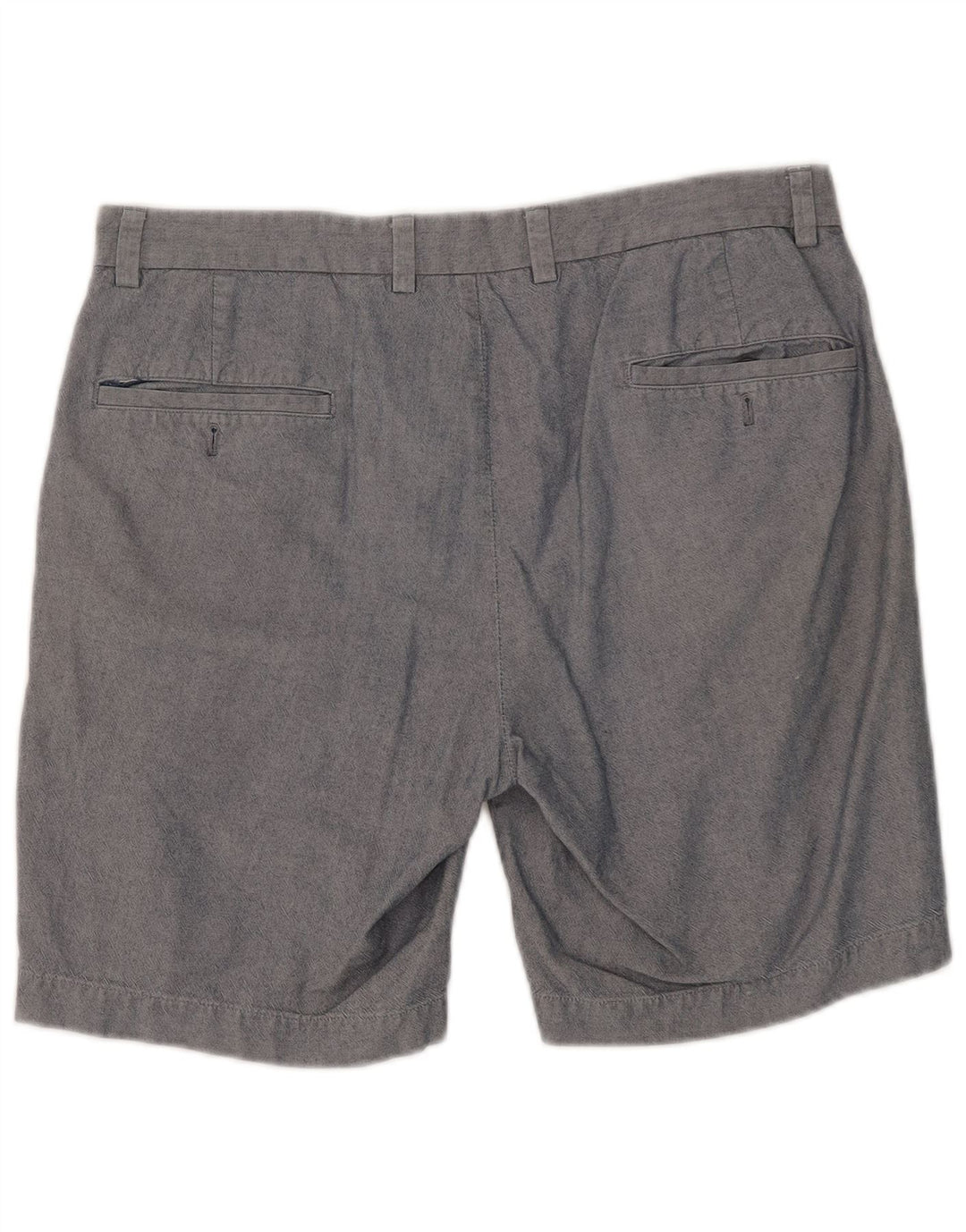 Brooks Brothers Mens Chino Shorts W34 Large Blue Cotton