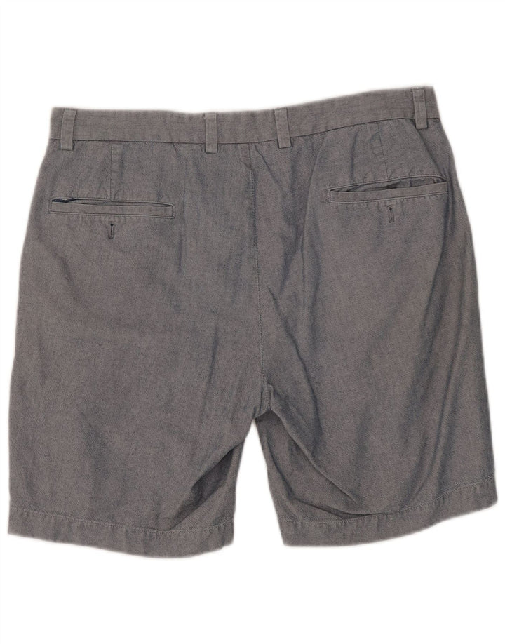 Brooks Brothers Mens Chino Shorts W34 Large Blue Cotton