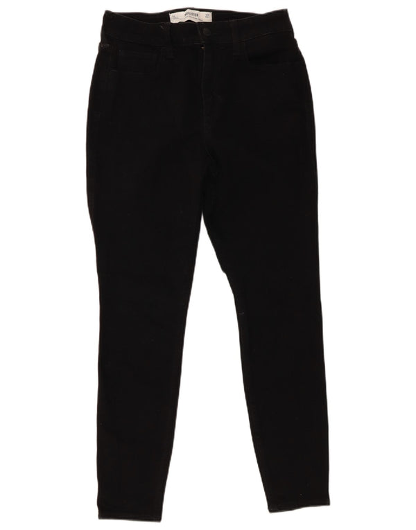 Hollister Womens Curvy High Rise Super Skinny Jeans W29 L26 Black Cotton
