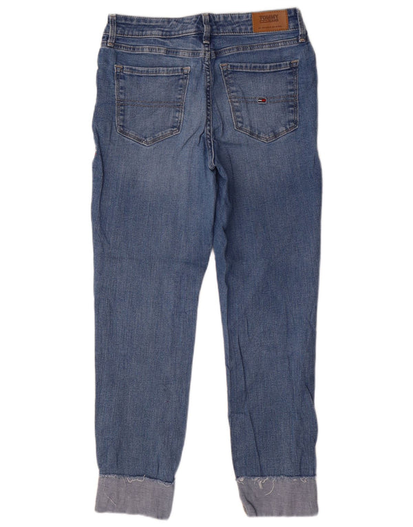 Tommy Hilfiger Womens Tapered Jeans US 4 Small W27 L26 Blue Cotton