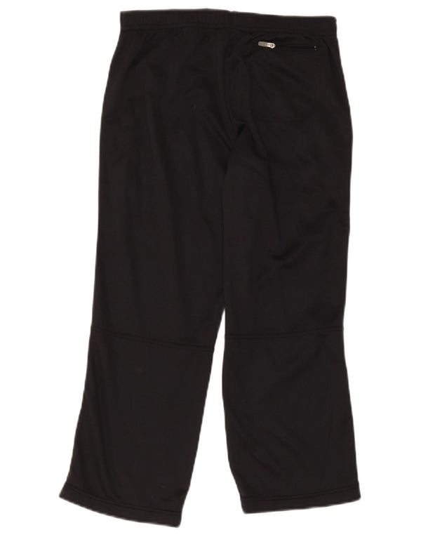 Nike Womens Dri Fit Tracksuit Trousers US 0/2 XS Black Colourblock