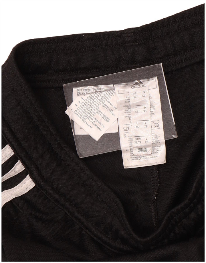Adidas Mens Tracksuit Trousers XS Black Polyester