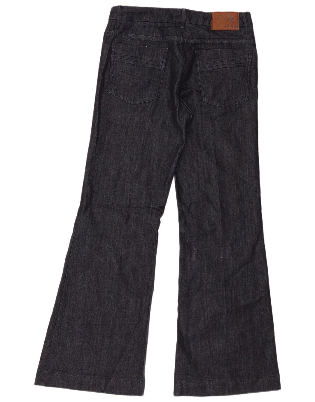 Fat Face Womens Regular Flared Jeans UK 14 Large W34 L32 Navy Blue Cotton