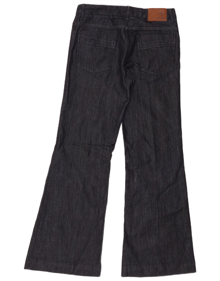 Fat Face Womens Regular Flared Jeans UK 14 Large W34 L32 Navy Blue Cotton