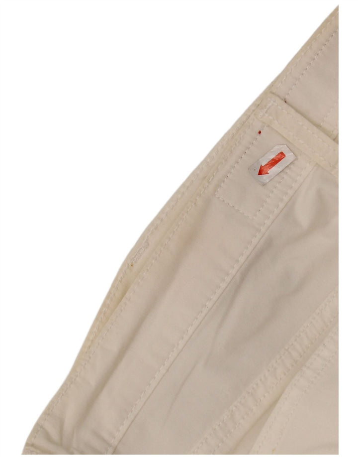 Guess Womens Bootcut Casual Trousers W32 L31 White
