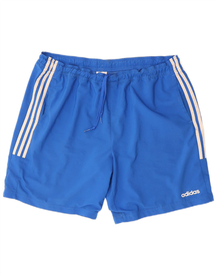 Adidas Mens Sport Shorts XL Blue Polyester