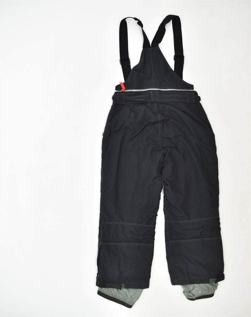 COLMAR Womens Dungarees Ski Trousers IT 46 Small Black Nylon | Vintage | Thrift | Second-Hand | Used Clothing | Messina Hembry 