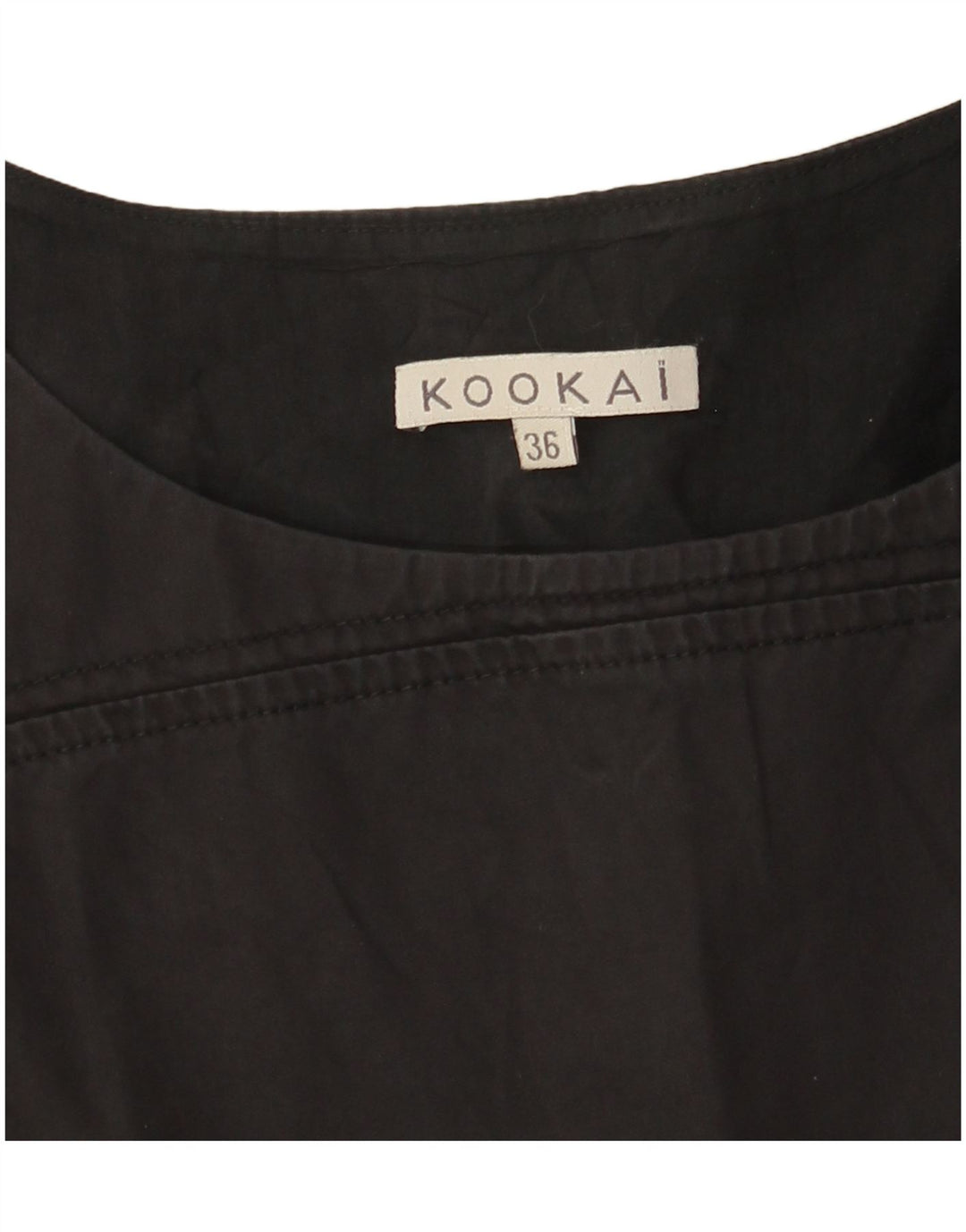 Kookai Womens Shift Dress EU 36 Small Black