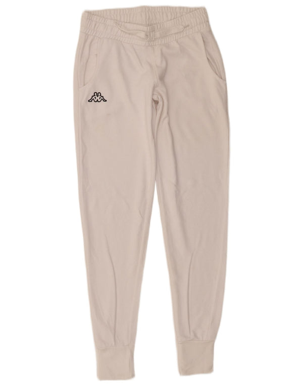 Kappa Womens Tracksuit Trousers Joggers UK 10 Small White