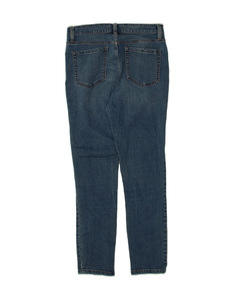 FREE PEOPLE Womens Slim Jeans W28 L28 Blue Cotton Vintage Free People and Second-Hand Free People from Messina Hembry 