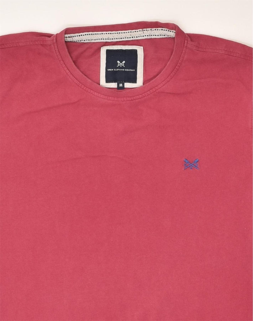 CREW CLOTHING Mens T-Shirt Top Medium Pink Cotton | Vintage Crew Clothing | Thrift | Second-Hand Crew Clothing | Used Clothing | Messina Hembry 