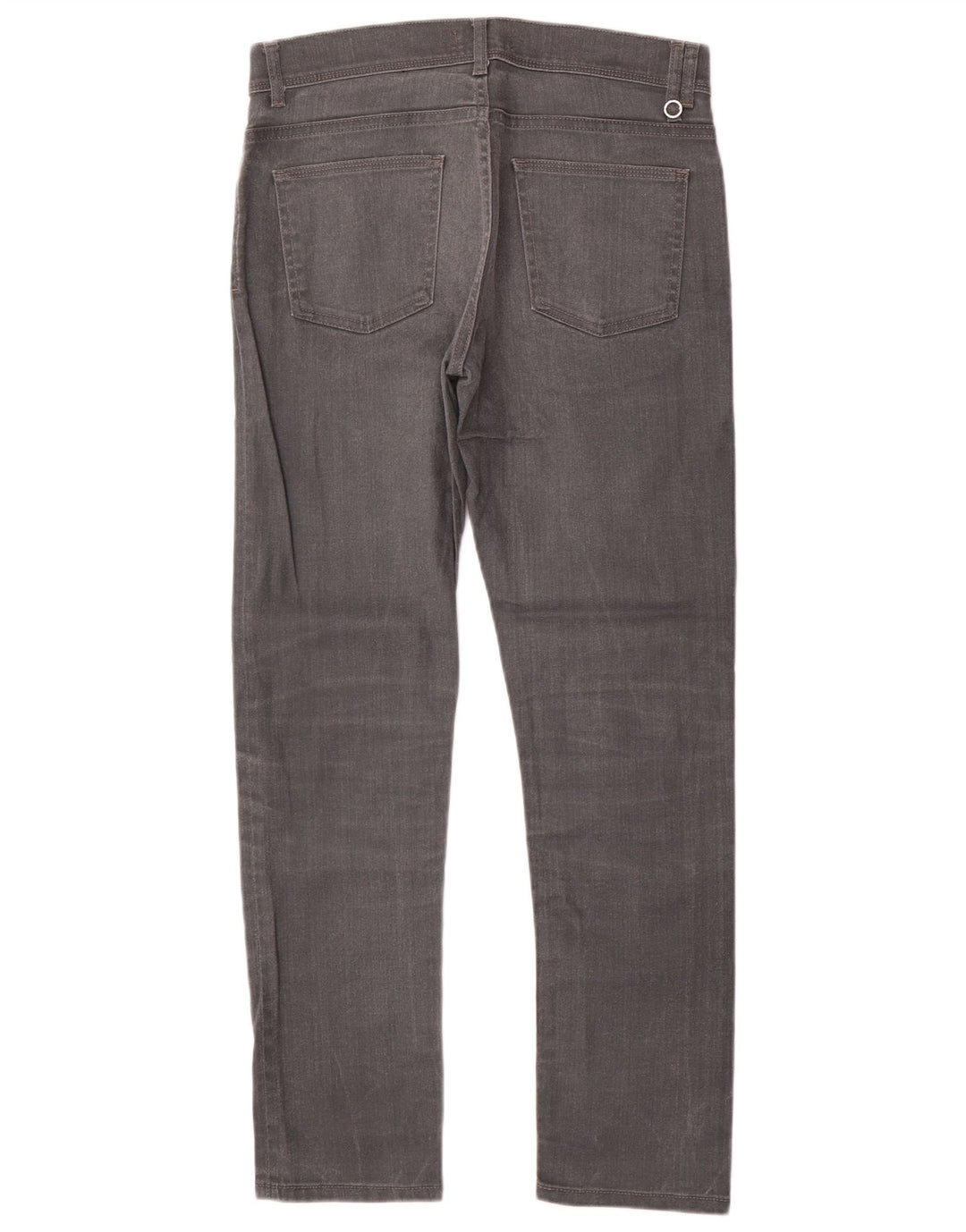 Zara Mens Slim Jeans EU 42 Large W32 L30 Grey Cotton