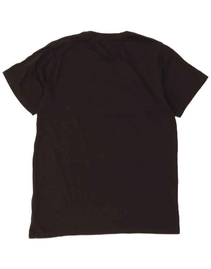 Diesel Mens Graphic T-Shirt Top XL Black