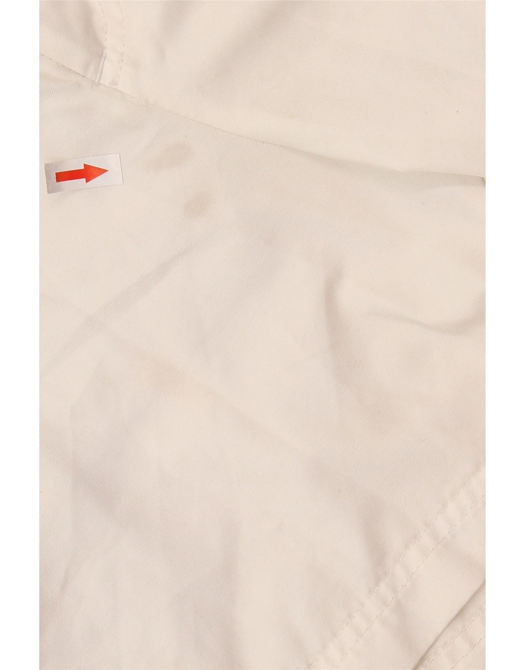 NIKE Mens Chino Shorts Small W28 White Polyester