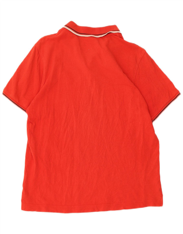 LOTTO Mens Polo Shirt Medium Red