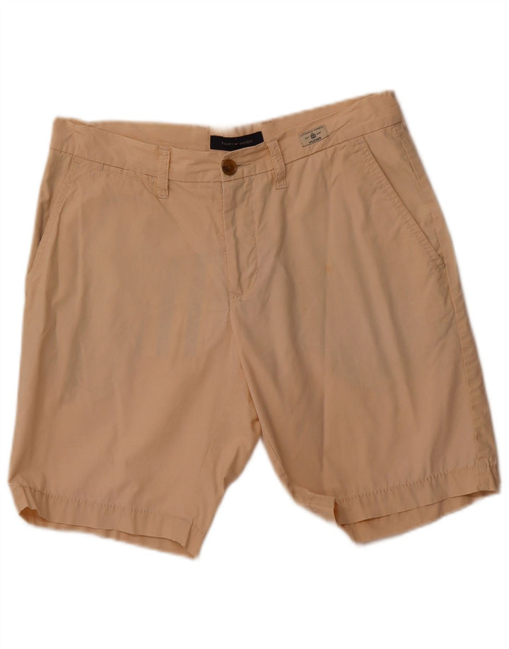 TOMMY HILFIGER Mens Chino Shorts W32 Medium Beige Cotton